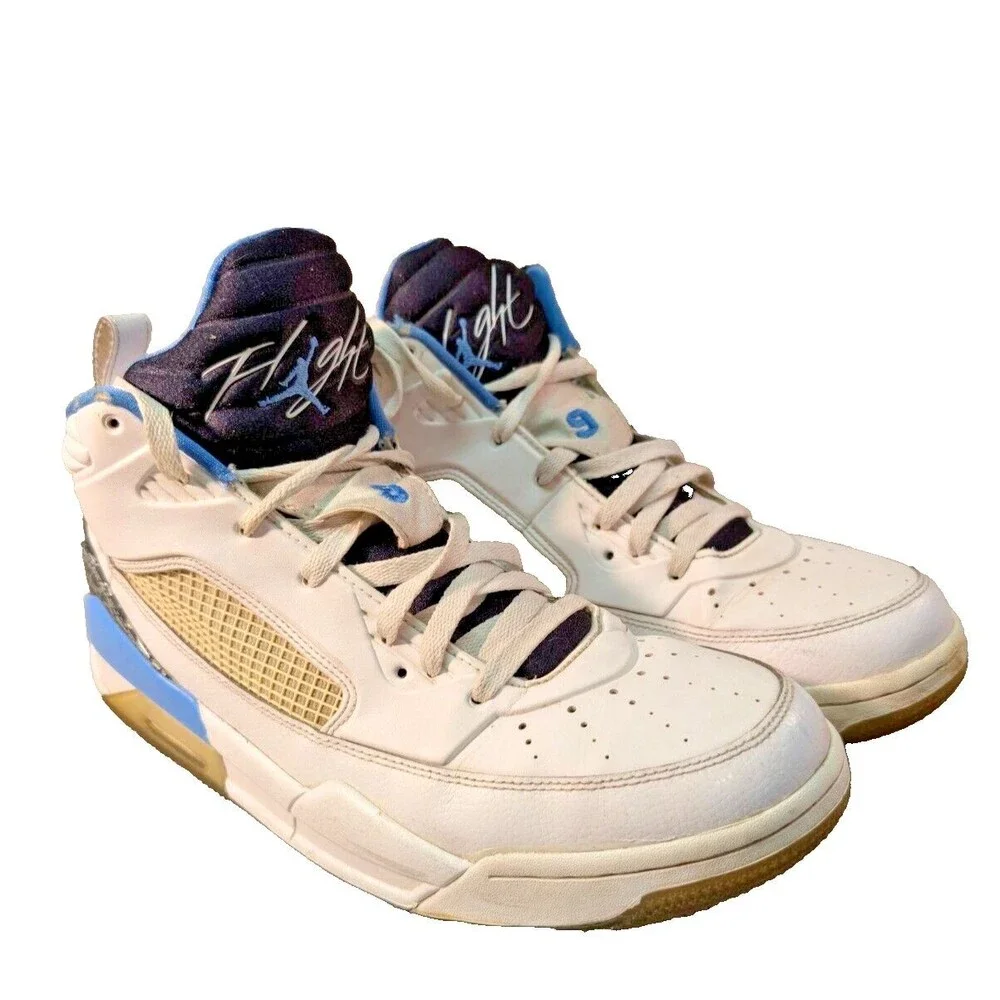 Jordan Flight Origin 2 Men’s 11.5 White Blue Tan 715226‑145 Athletic Shoes
